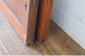 現状販売 ガラス窓2枚セット アンティーク建具 レトロ 引き戸 ガラス戸 4～7営業日前後で発送 修理加工希望の方3ヶ月程で発送 R-064988 HRDEVELOPMENT_JP