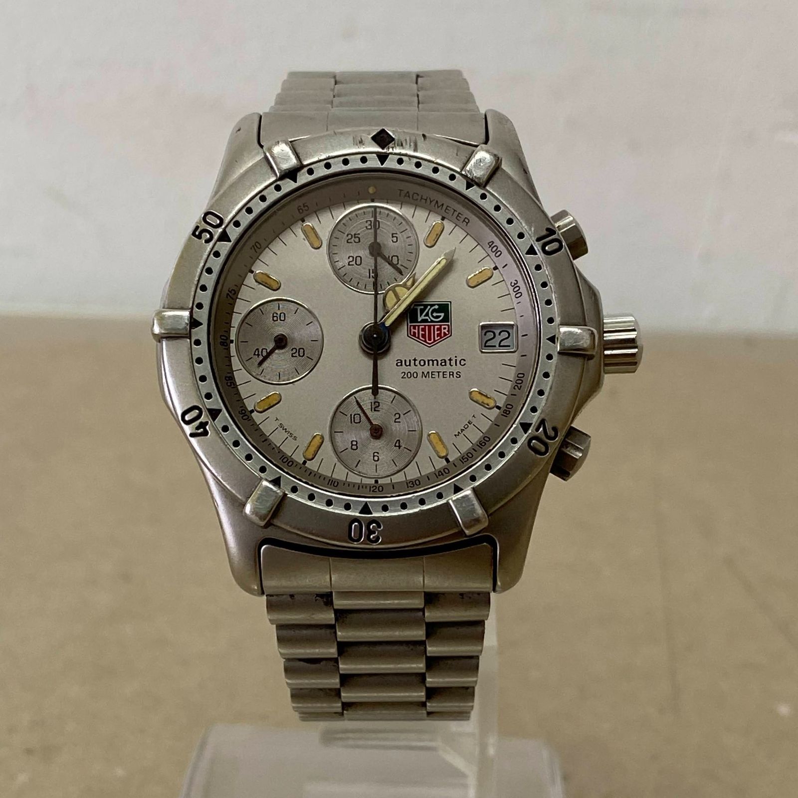 動作品 TAGHEUER 2000 タグホイヤー 腕時計 760.306 自動巻き 機械式 
