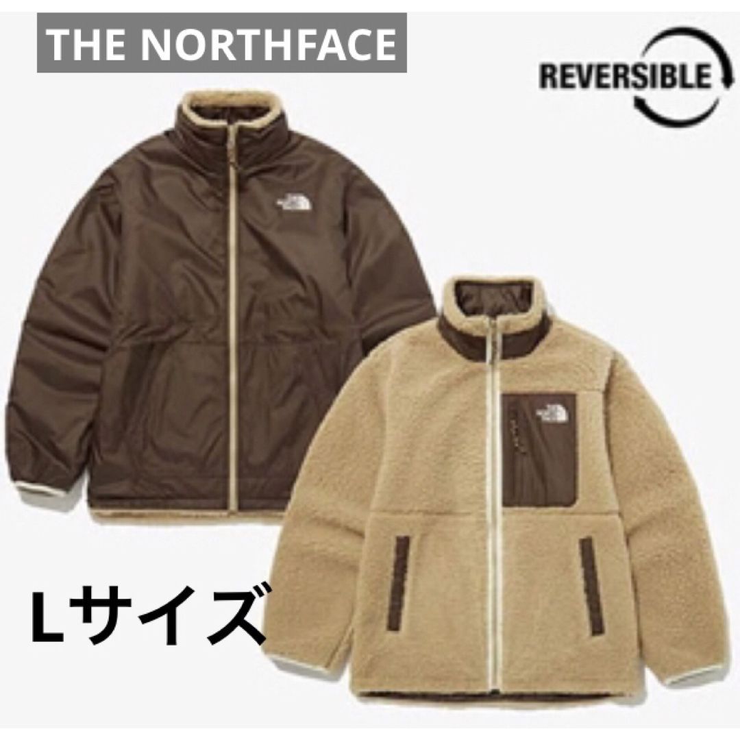 ノースフェイス プレイグリーンフリース リバーシブル ダウン海外限定 