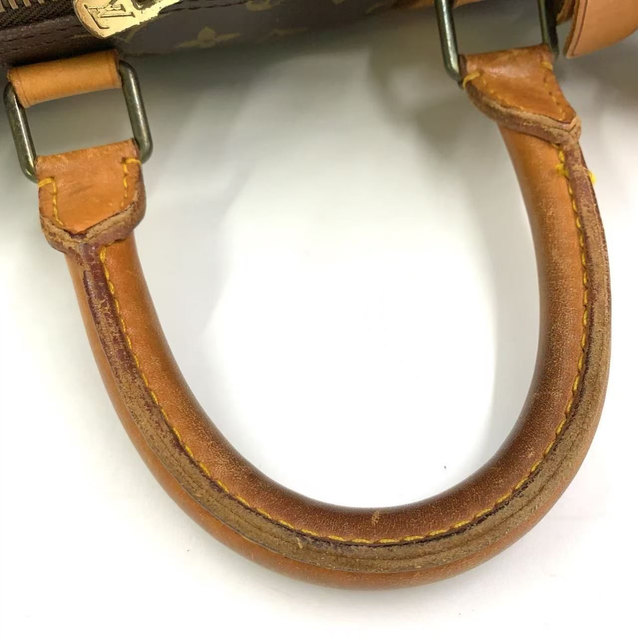 LOUIS VUITTON キーポル45 モノグラム モノグラム レザー×PVC