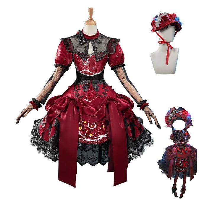 高品質 第五人格 コスプレ 少女 ミズ?ボムグラナトプレート コスプレ衣装 帽子付きウィッグ コスチューム 撮影用 ハロウィンクリBJ0925ML03 ハロウィン