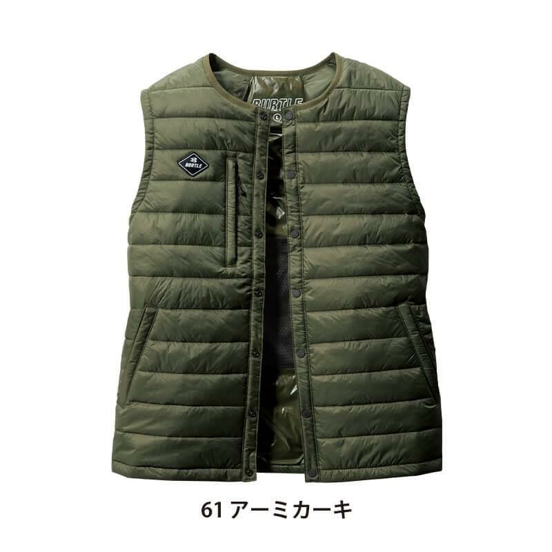 【新品】BURTLE バートル 防寒ベスト アーミーカーキ 5274 XXL バートル防寒ベスト 5274の通販ならSMILEBASE | 作業服・作業着