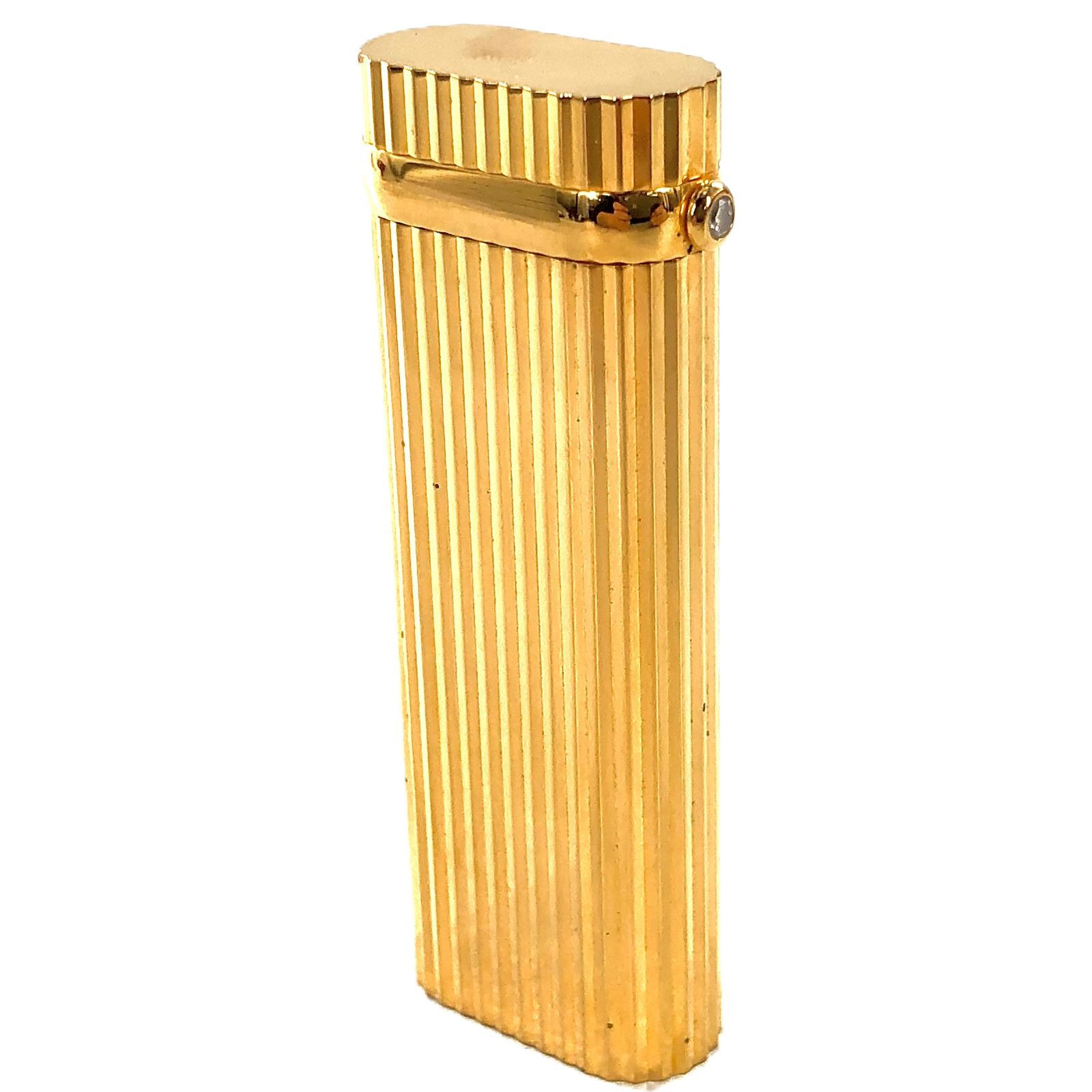 カルティエ Cartier ガスライター ゴールド キズ汚れは有 使用品