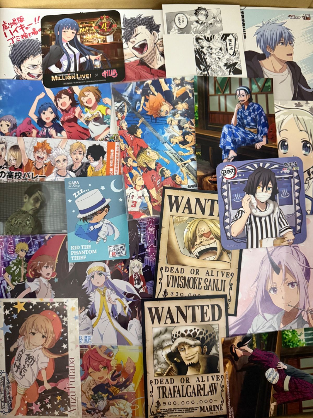 紙類 アニメ ゲーム まとめ売り 大量 コースター ポストカード