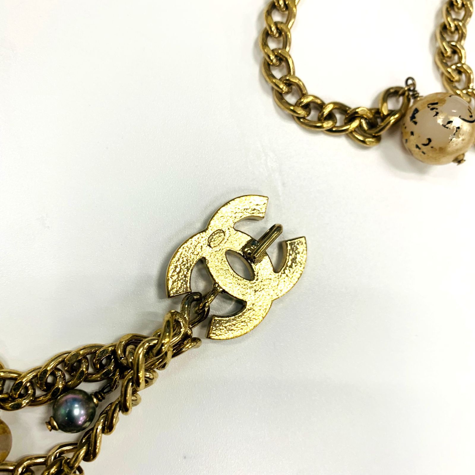 CHANEL チェーンベルト ネックレス ：D0042 - メルカリ