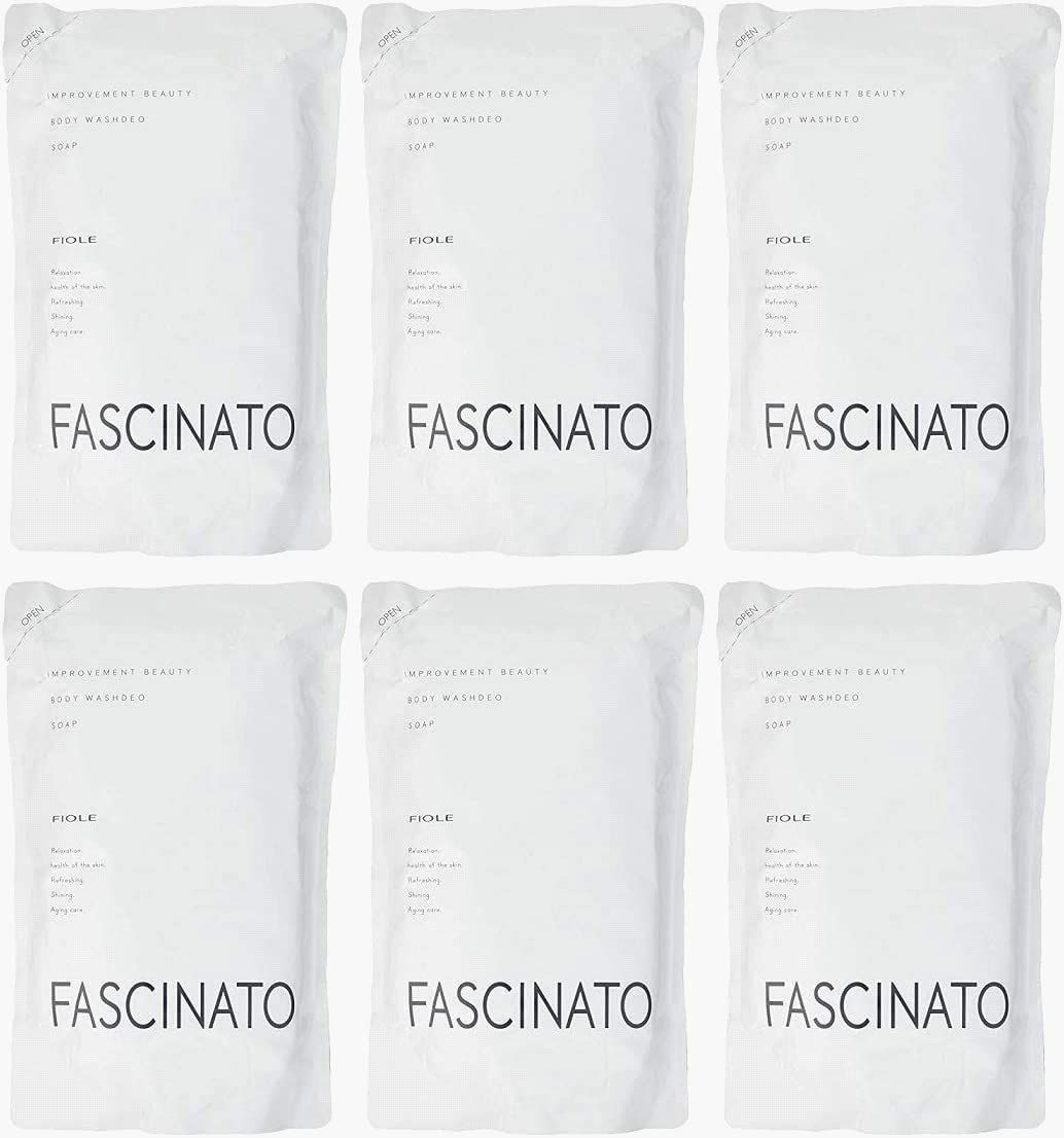 ×6個 ファシナート ボディソープ 500ｍｌ レフィル