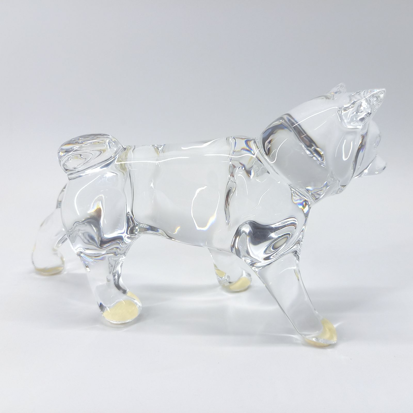バカラ 干支 戌 犬 クリスタル 置物 フィギュリン Baccarat