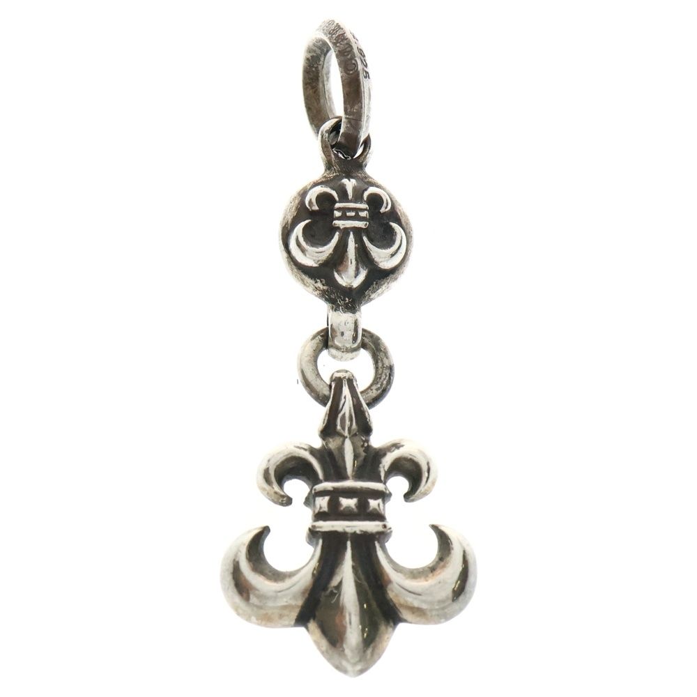 中古 クロムハーツ BSフレアチャーム ペンダントトップ CHROME HEARTS (クロムハーツ) 1BALL BS FLEUR 1ボールBSフレア