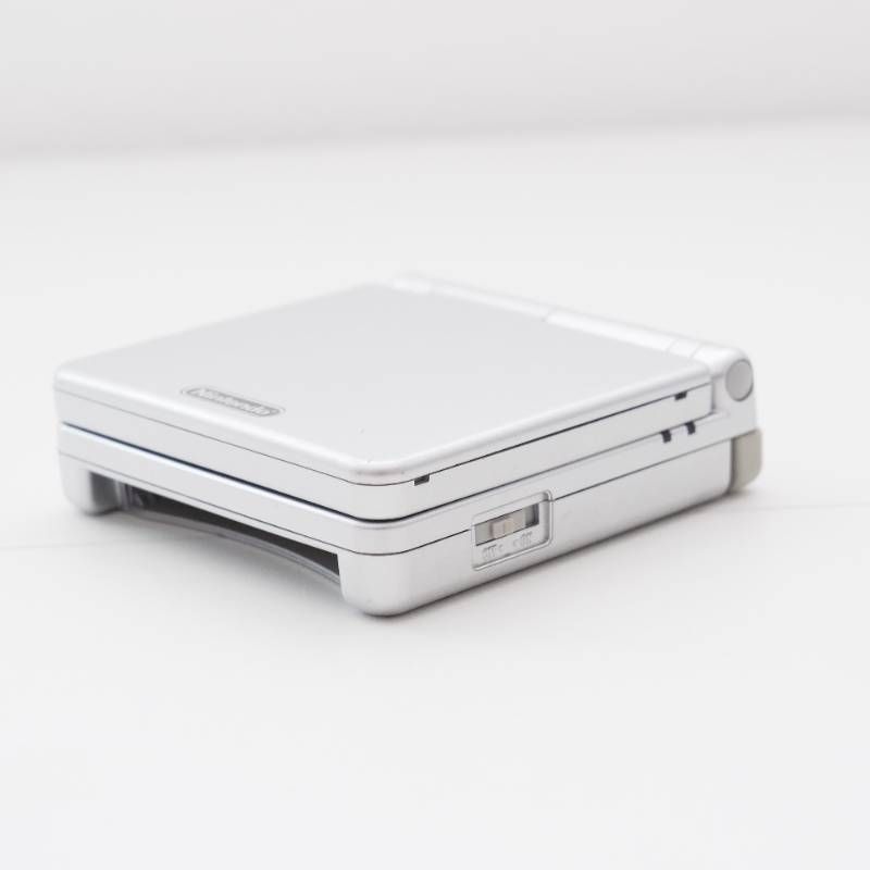 任天堂 ゲームボーイアドバンス SP 本体 GBA ニンテンドー シルバー UP786_INFO
