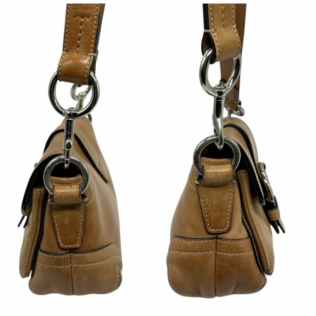 バッグ 1252 Coach Soho Flap Shoulder Bag Brown 1252 Coach Soho Flap Shoulder Bag Brown