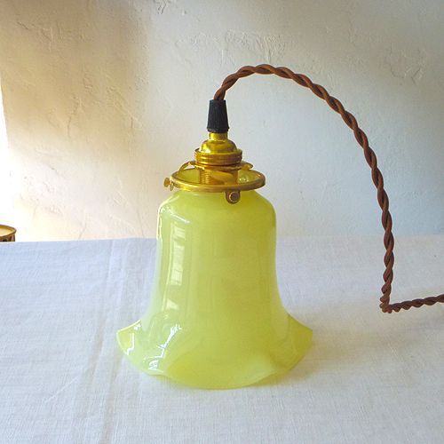 ヴァセリン シェード ウラン フランスアンティーク ヴァセリン（ウラン