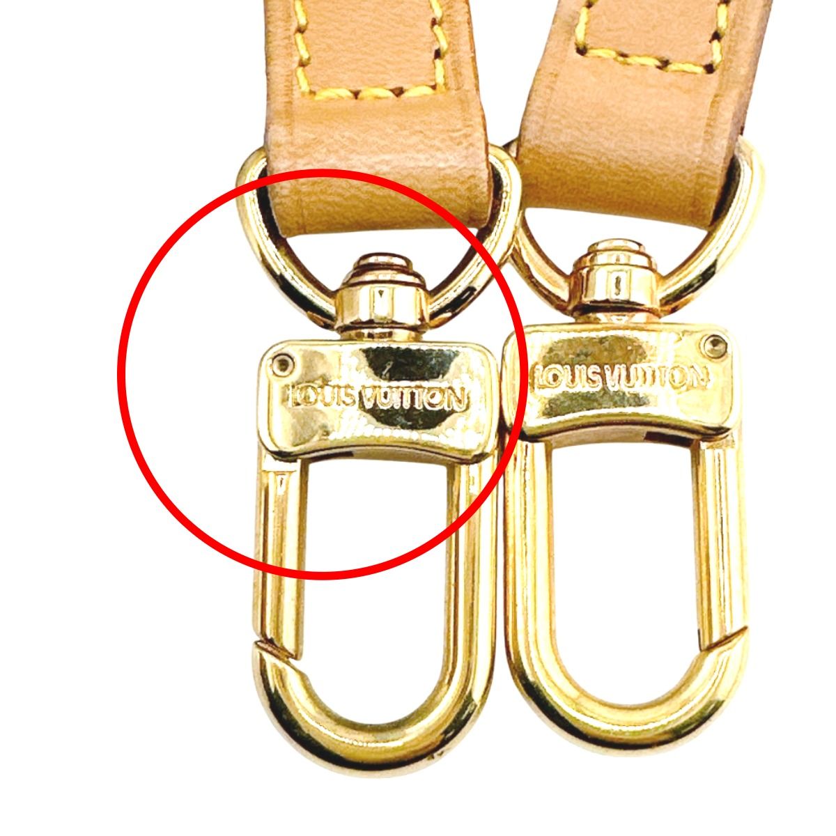 LOUIS VUITTON　ルイヴィトン　ヌメ革　ストラップ　アクセソワール用 ルイヴィトン ヌメ革 ストラップ アクセソワール用ショルダー