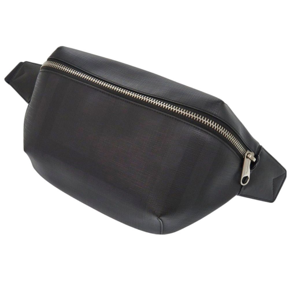 美品 バーバリー ロンドンチェック ボディバッグ 8014237 レザー