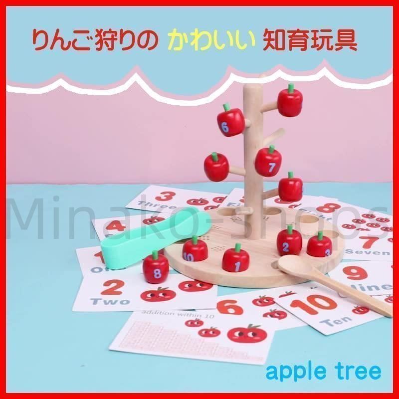 モンテッソーリ教育　りんごの木　木製 Amazon.co.jp: 【MONTE Kids】モンテッソーリ教具 - りんごの木