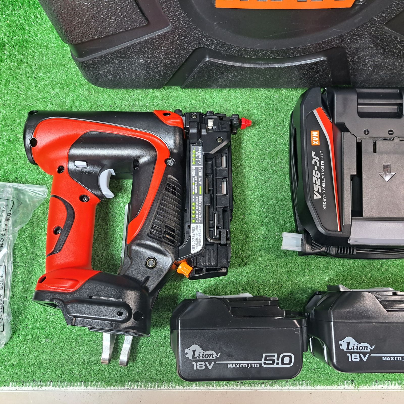 マックス/MAX 18V コードレスピンネイラ TJ-35P4-BC/1850A 18V5.0Ah 