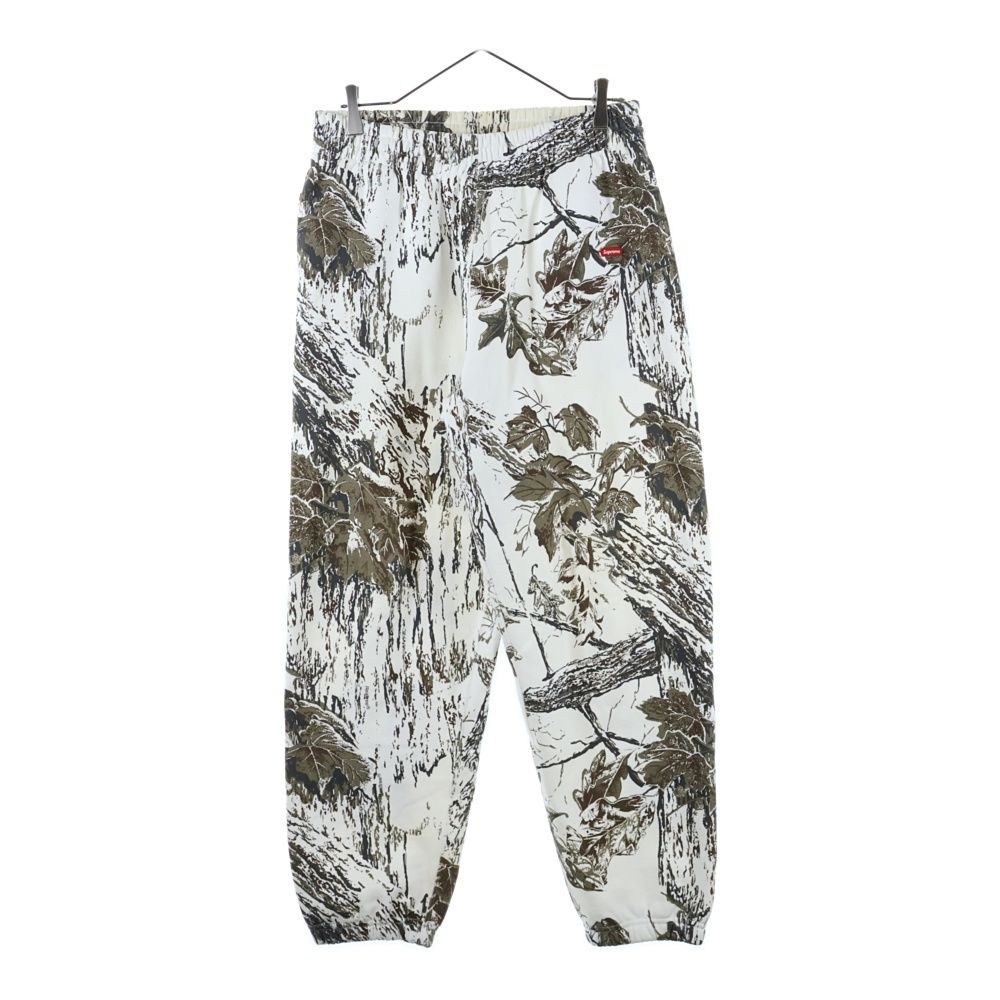 SUPREME シュプリーム 24SS Small Box Sweatpants Snow Camo スモール ボックス イージースウェットジョガーパンツ スノーカモ ホワイト
