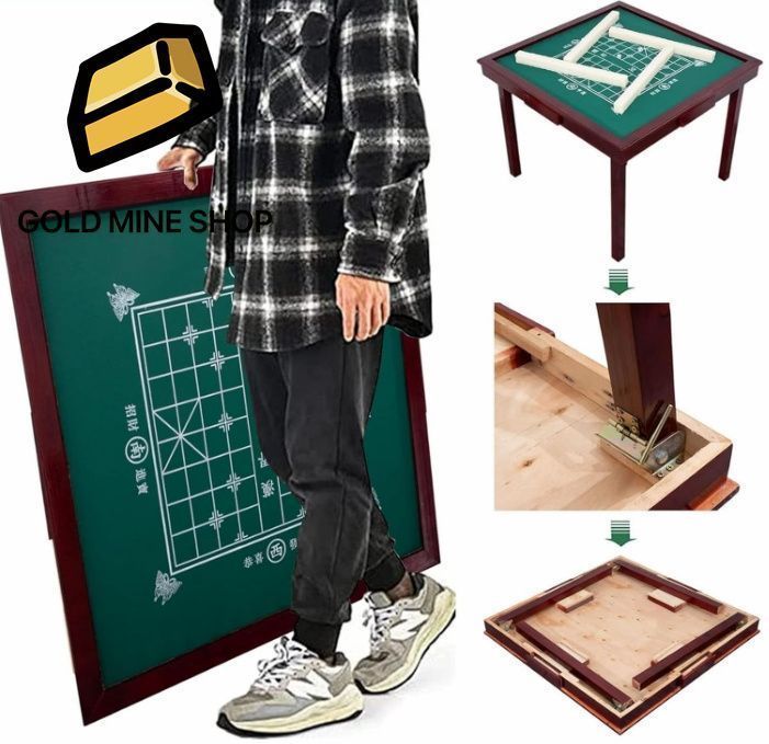 新品未使用】#2091 麻雀卓折りたたみ式黒 2091 麻雀卓折りたたみ式黒