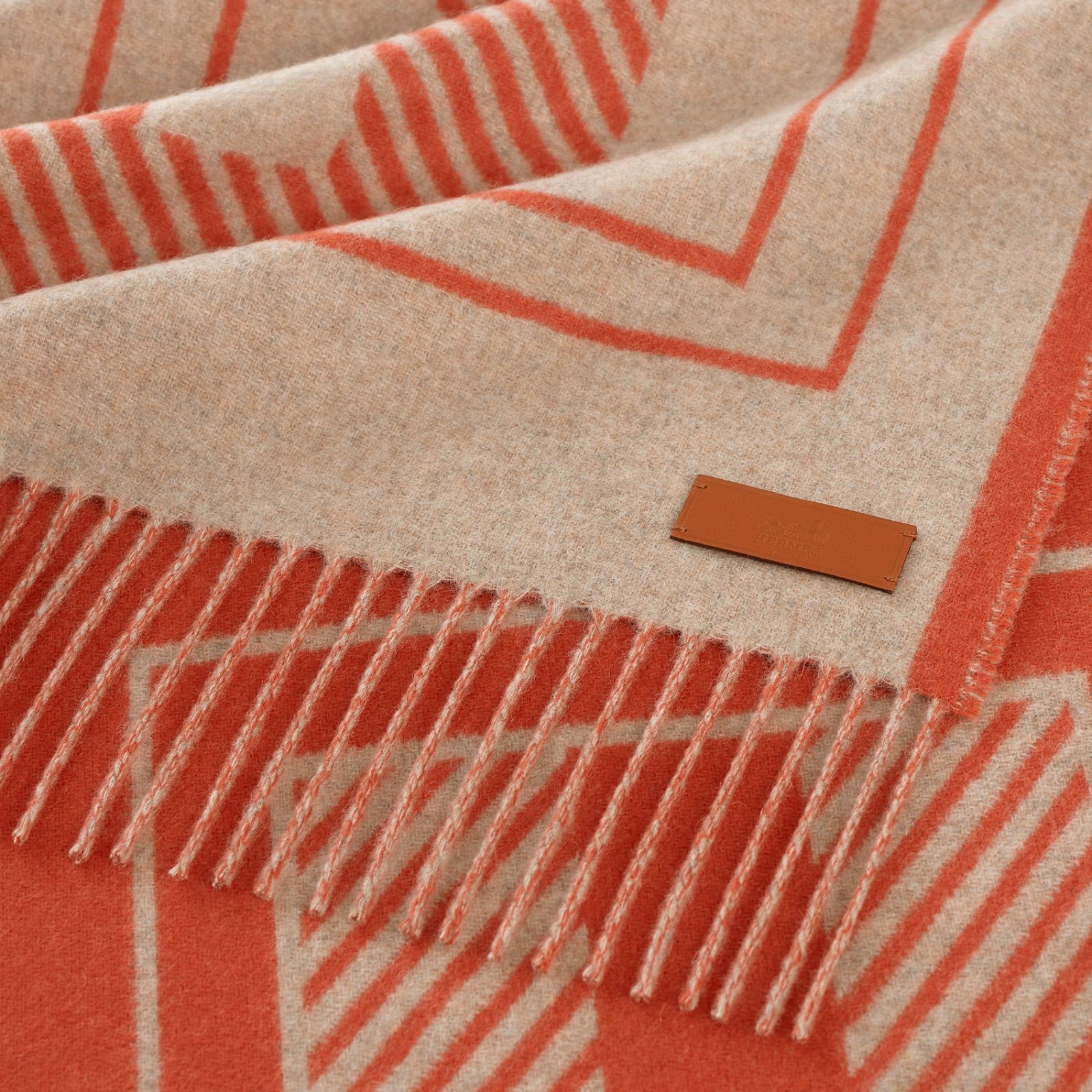 新品 未使用 HERMÈS（エルメス）マフラー 《クレ・ドゥ・H