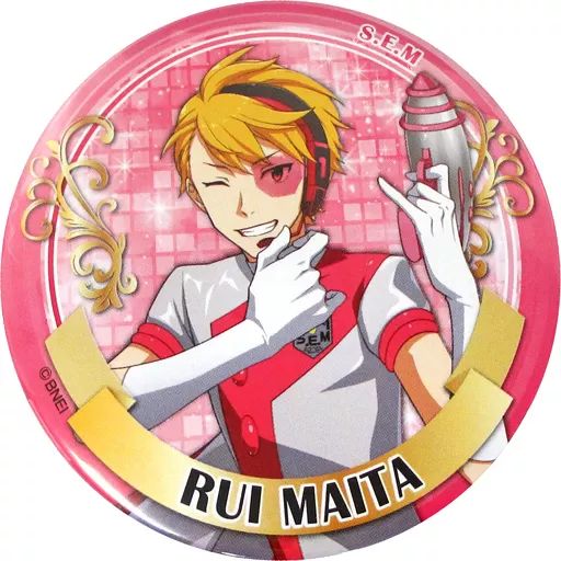 中古】バッジ・ピンズ(キャラクター) 舞田類 缶バッジ 「アイドル