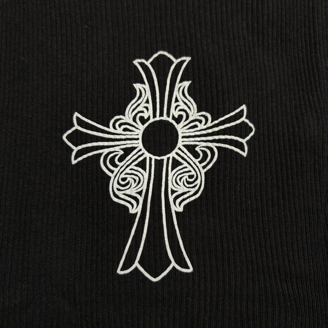 CHROME HEARTS Hairy Cross Rib Tank Top クロムハーツ ヘアリー