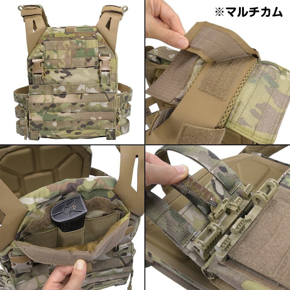 WARRIOR ASSAULT SYSTEMS プレートキャリア LPC V2 [ Lサイズ / ブラック ]