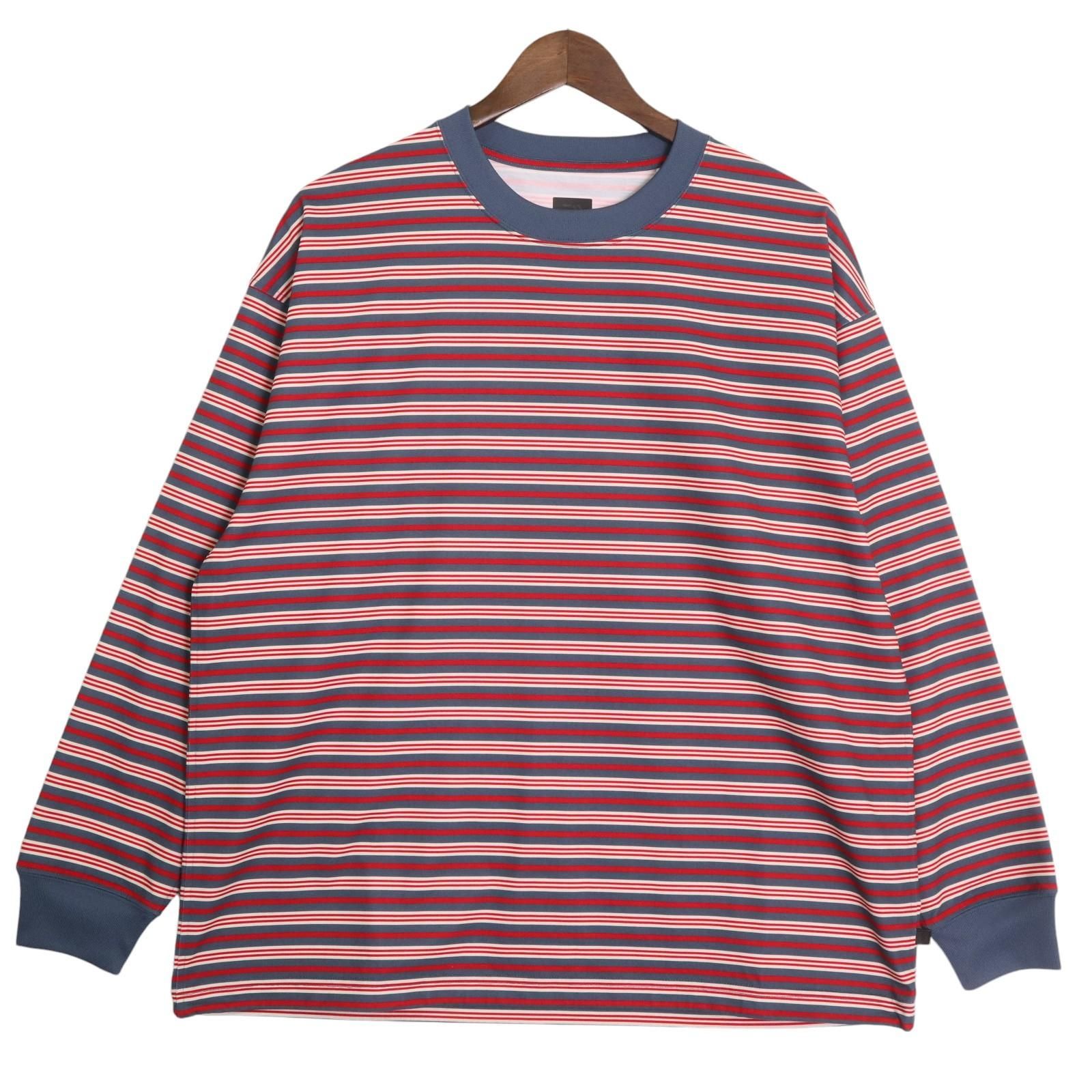 未使用品 DAIWA PIER39 / DRAWSTRING MULTI BORDER L/S TEE ダイワピア39 ドローストリング  マルチボーダー ロングスリーブ Tシャツ 長袖 カットソー 表記サイズS 【2411】 - メルカリ