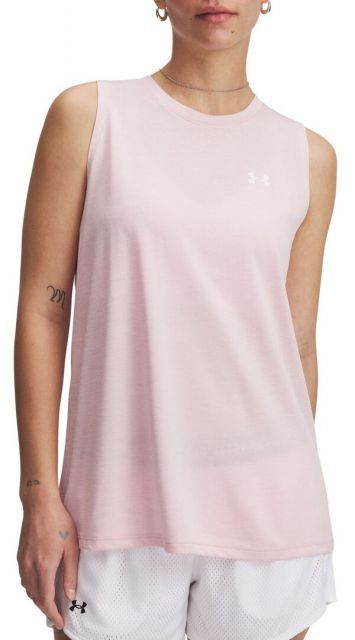 (取寄) アンダーアーマー レディース スイング タンク トップ Under Armour women Twch Swing Tank Top Prime Pink/White Women's Under Armour Twch Swing Tank Top | Zappos.com