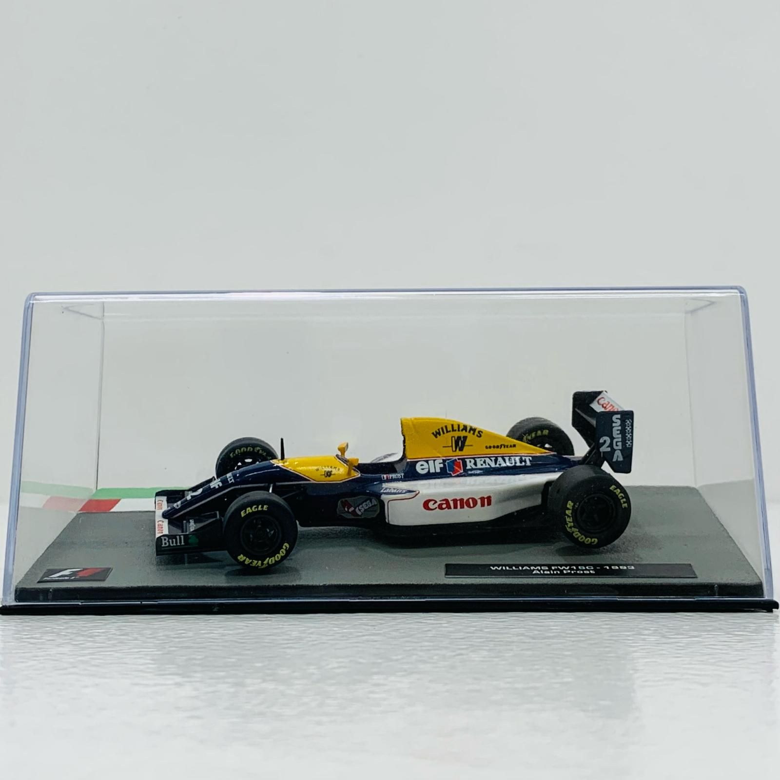 飾磨店】 中古 模型 WILLIAMS FW15C-1993 Alain Prost elf #2 F1