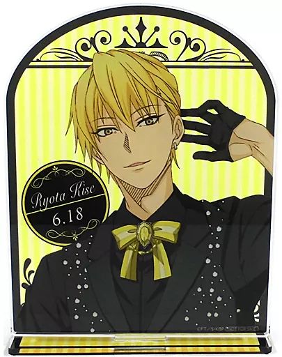 アクリルスタンド アクリルパネル 黄瀬涼太 アクリルボード 黒子のバスケ×ナンジャタウン Black style Collection Ver.Kise キャラロール セット有償特典