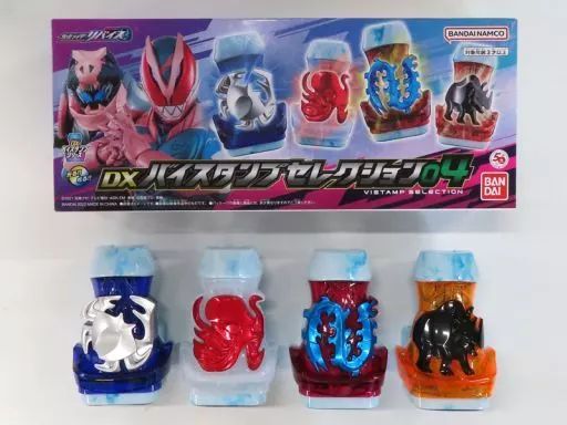 おもちゃ　DXバイスタンプセレクション04 「仮面ライダーリバイス」 プレミアムバンダイ限定 抽選販売】仮面ライダーリバイス DXメモリアルバイスタンプ