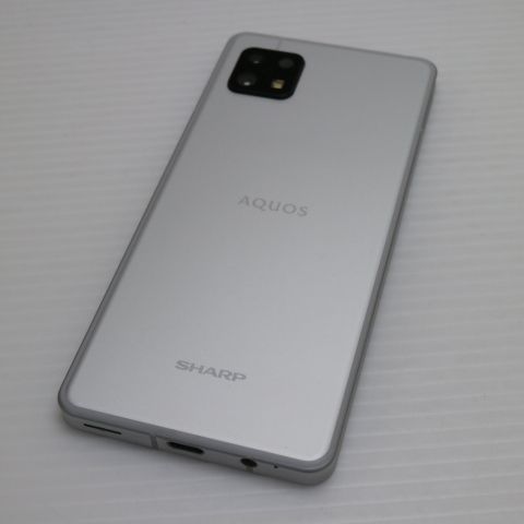 未使用 AQUOS sense6 SH-M19 シルバー ムスビー｜【新品同様】SIMフリー AQUOS sense6 SH-RM19