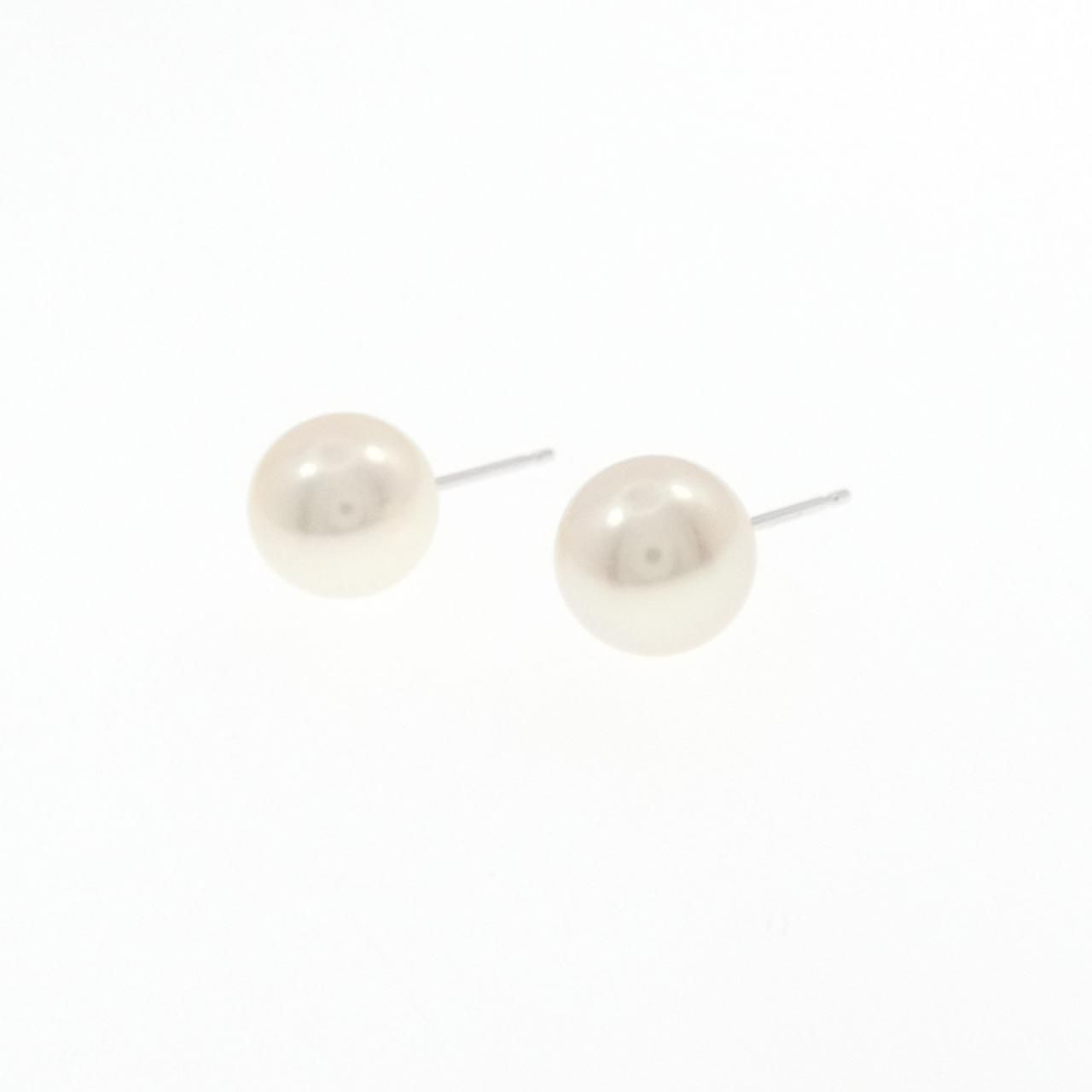 K14WG アコヤパール ピアス 7.8mm - メルカリ