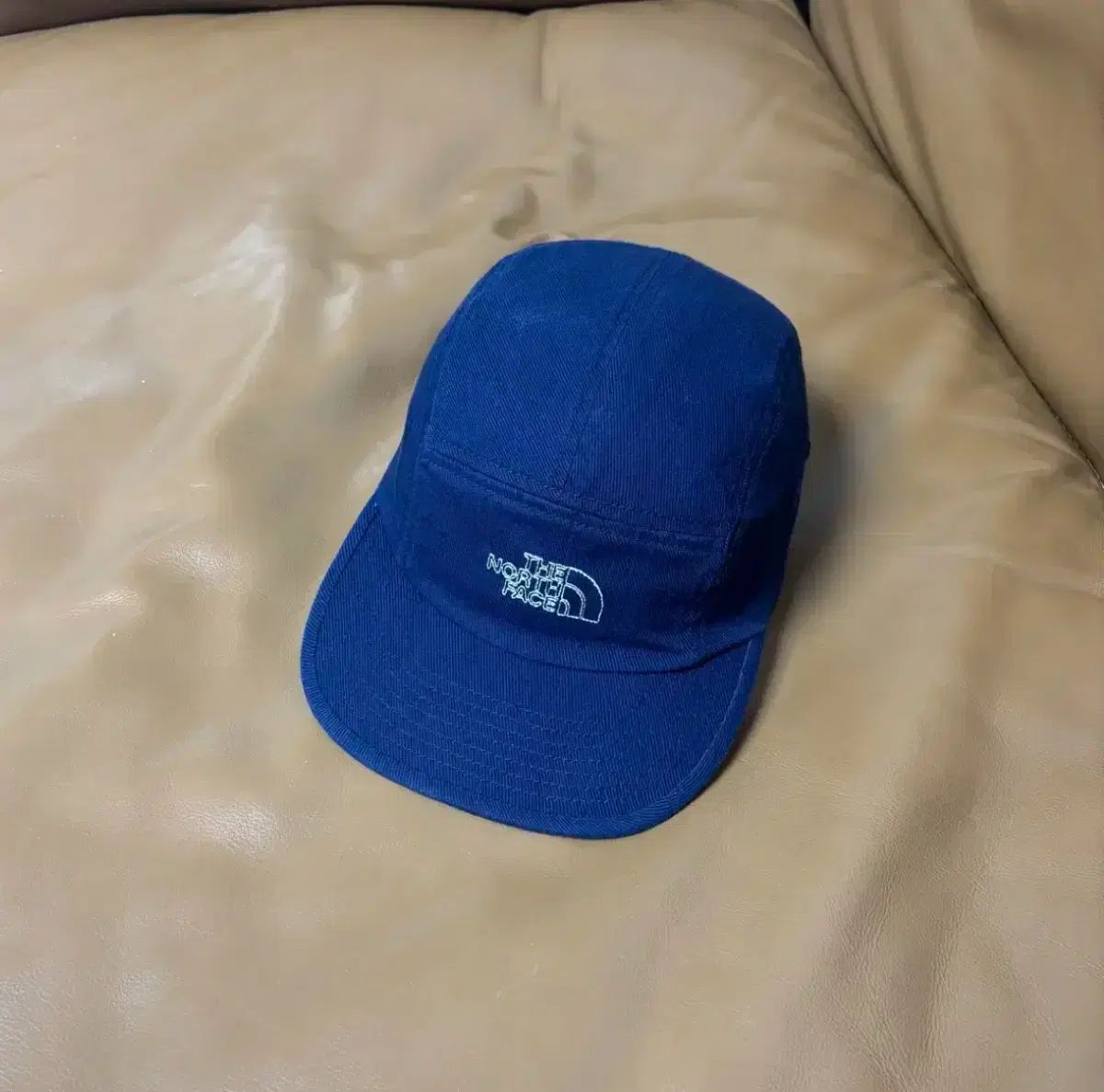 nanamica THE NORTH FACE パープルラベル スティッチ ロゴ ウォッシュド ネイビー キャンプキャップ 帽子