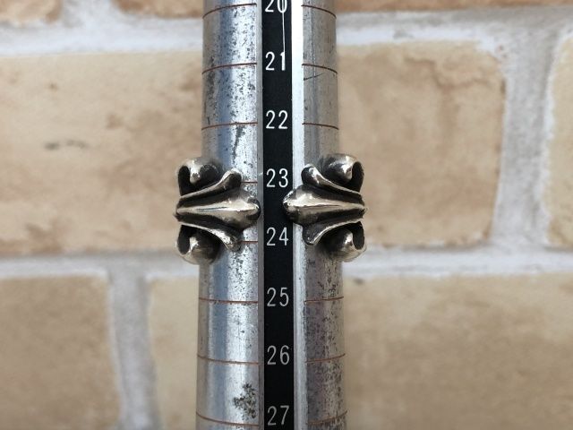 中古】 インボイス有 CHROME HEARTS クロムハーツ ダブルフローラル