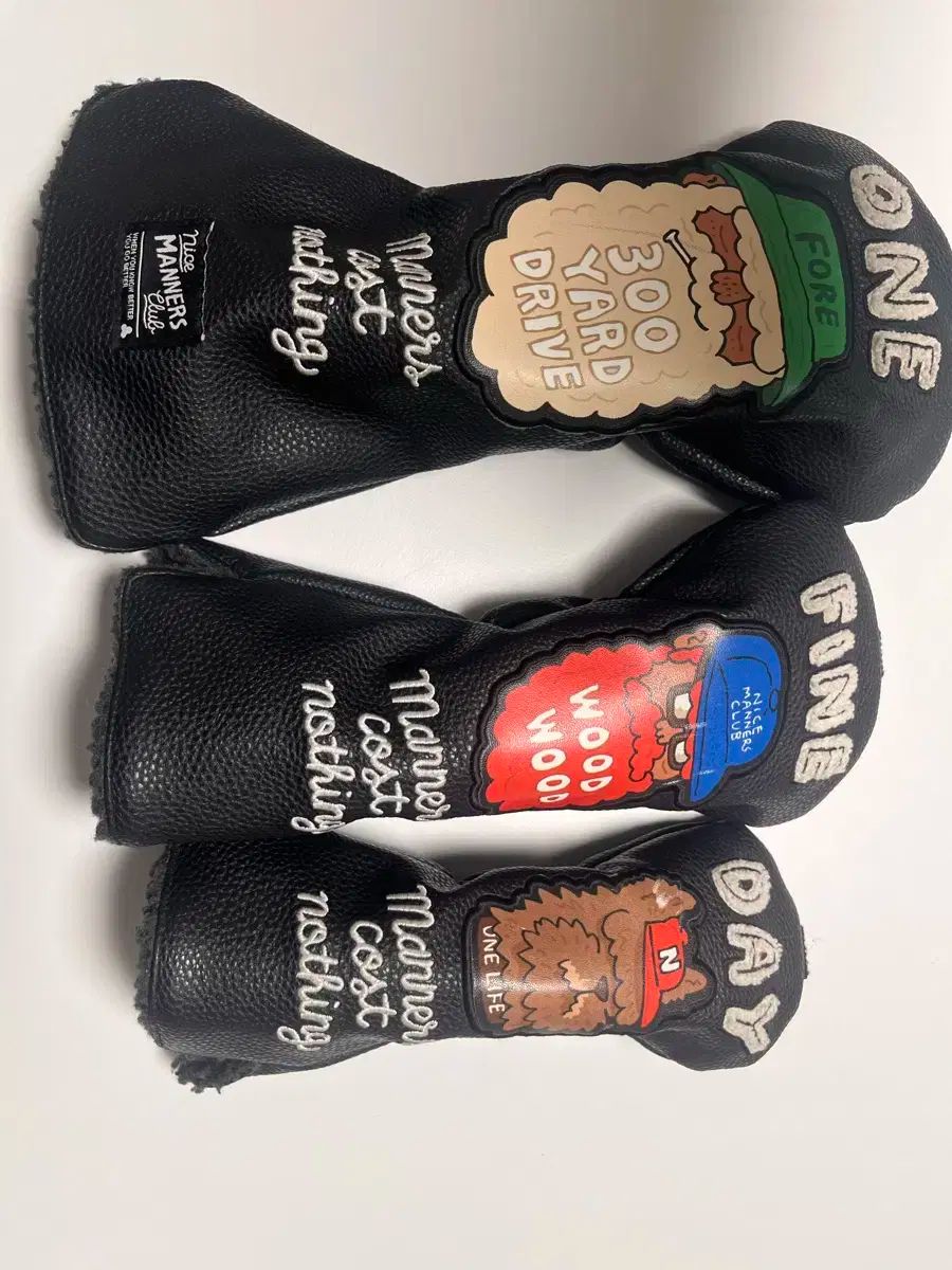 ナイスマナーズクラブ ドライバー カバー ドライ牛乳 セット