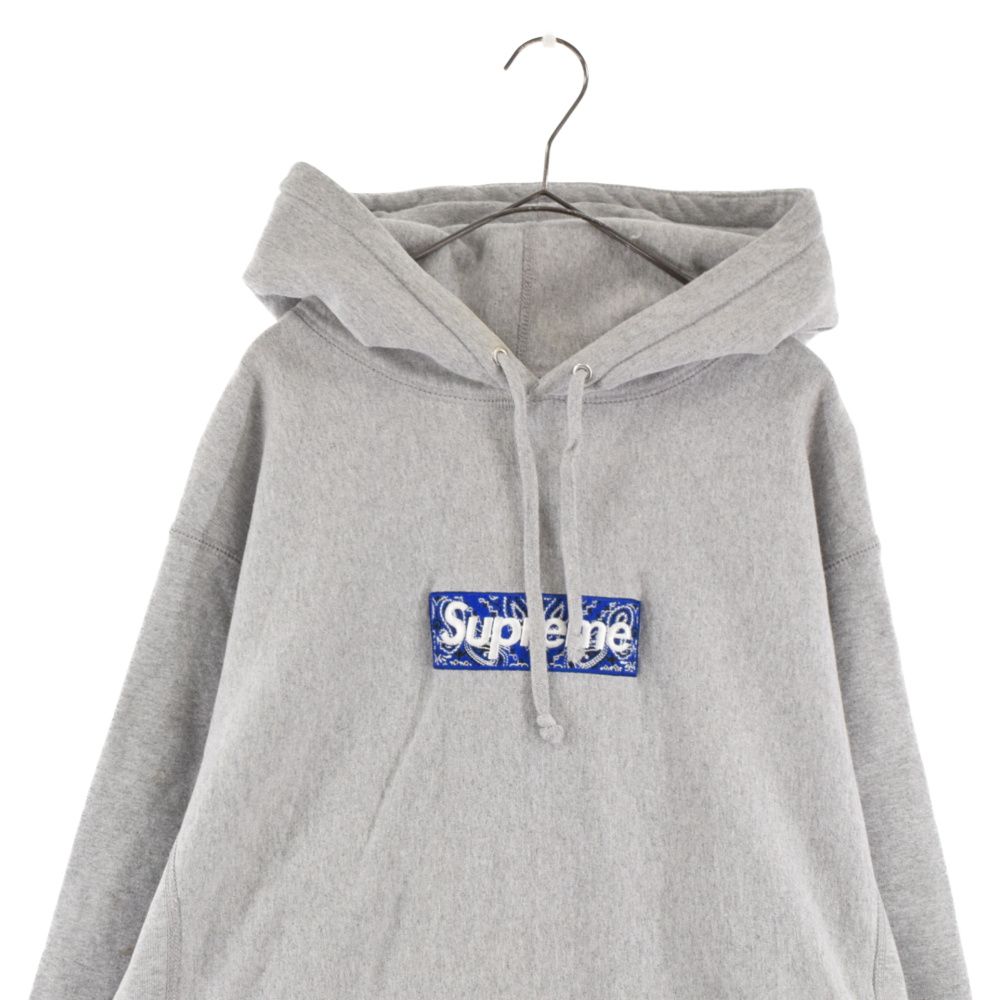 SUPREME (シュプリーム) 19AW Bandana Box Logo Hooded Sweatshirt