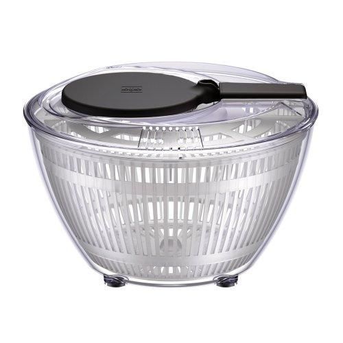 ワールドクリエイト サラダスピナー 野菜水切り器 日本製 ブラック ViV 径21×H14cm Sサイズ