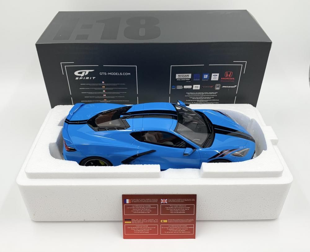 新しいスタイル 中古】開封 京商 1/18 GT SPIRIT Chevrolet シボレー Corvette 乗用車