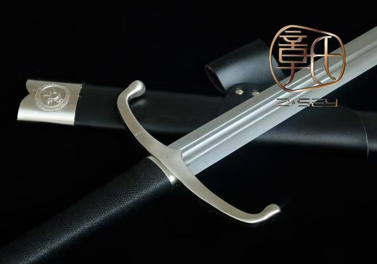 トラ茎ヨーロッパ剣十字西洋剣 模造刀 居合刀 武士道 武蔵 鑑賞用 手鍛造打 超長十字西洋剣 日本刀 模造刀 居合刀 武士道 武蔵 鑑賞用 手