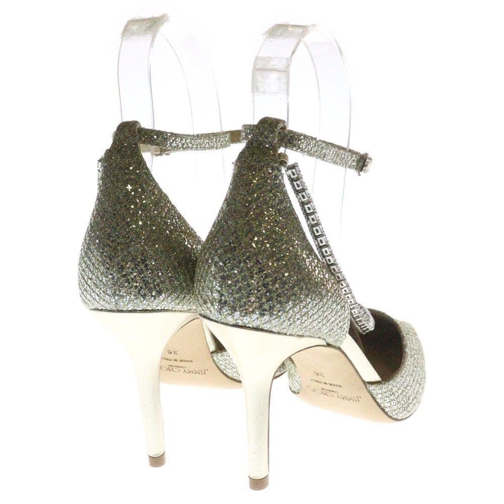 JIMMY CHOO (ジミーチュウ) クリスタルストラップ レディース