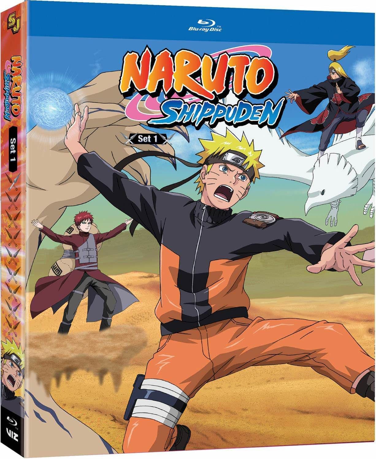 アニメ ブルーレイ NARUTO -ナルト- 疾風伝 Set 1 ナルト 忍者アニメ