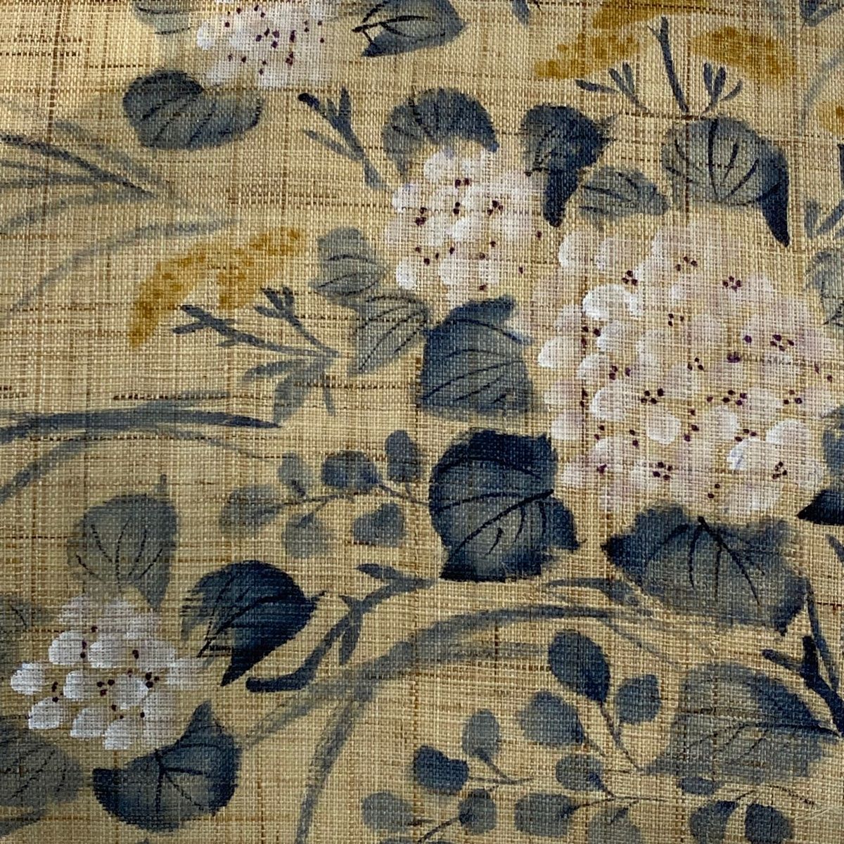 名古屋帯 名品 麻 【中古】（名古屋帯 名品 麻 【中古】 （開き名古屋  