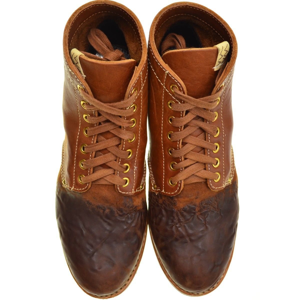 29cm【VISVIM】22AW 0122202002003 BRIGADIER BOOTS-FOLK brown ブーツ