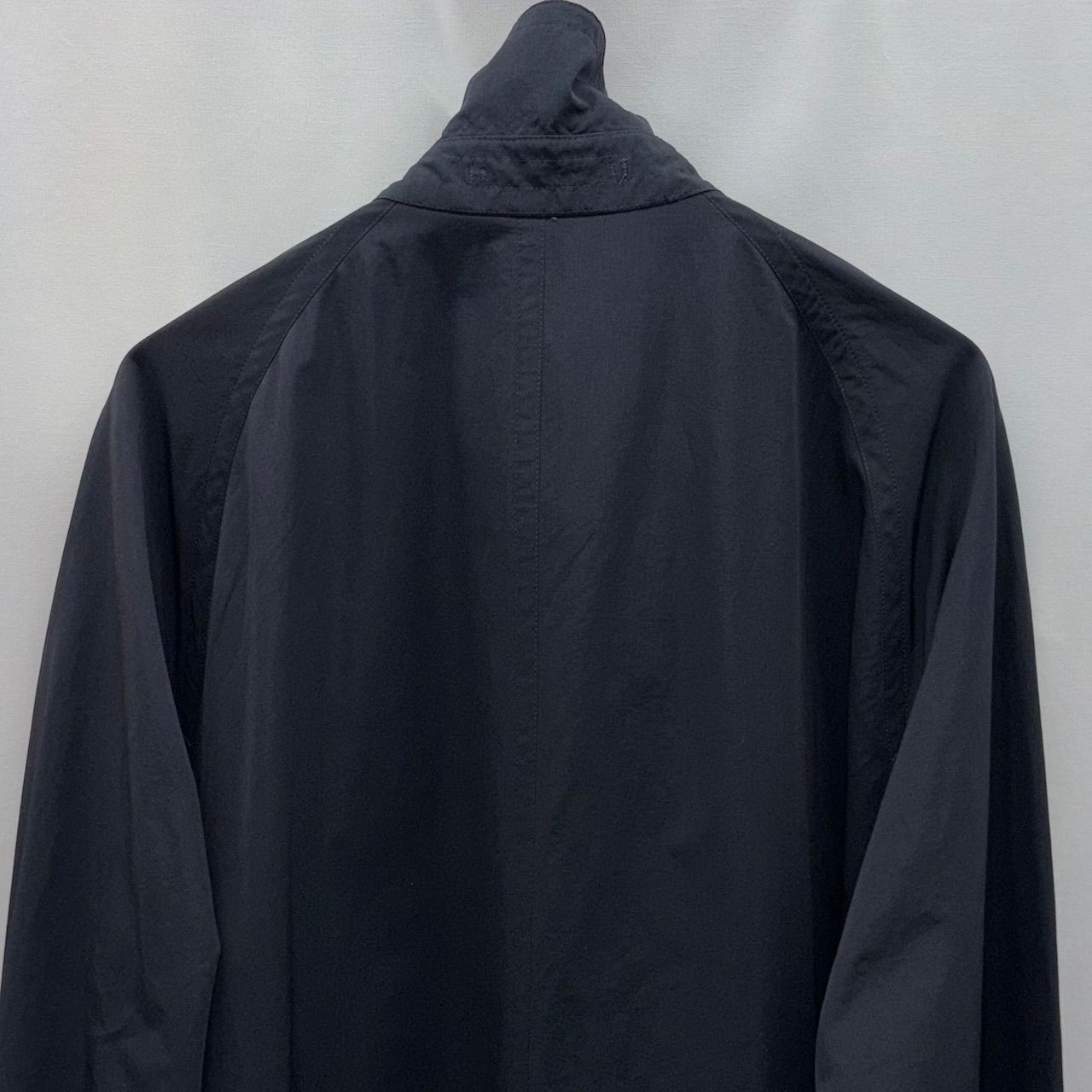 90s burberrys single raglan sleeve coat 一枚袖 黒系 三陽商会 
