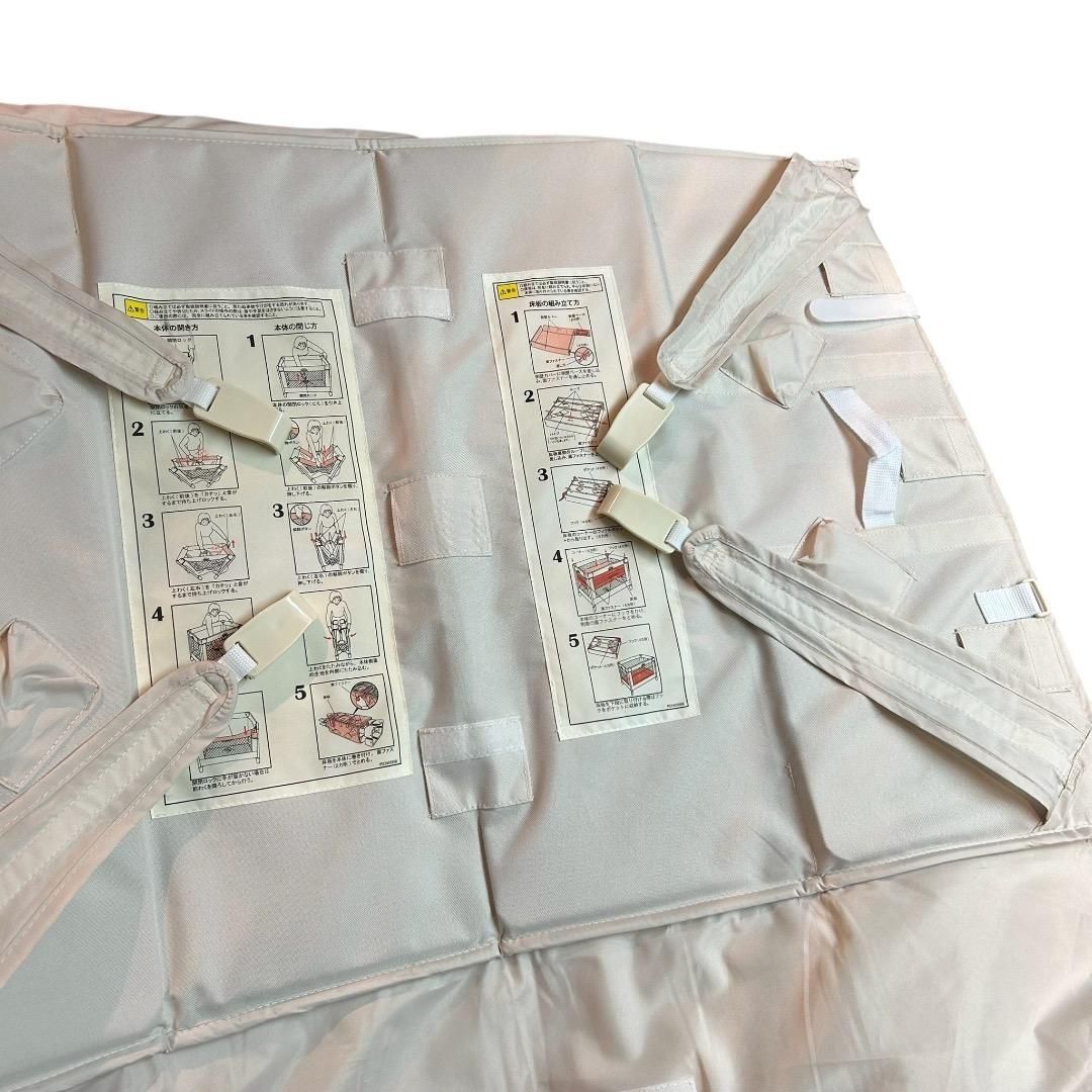 アップリカ ベビーベッド ココネル品番66040 ホワイト