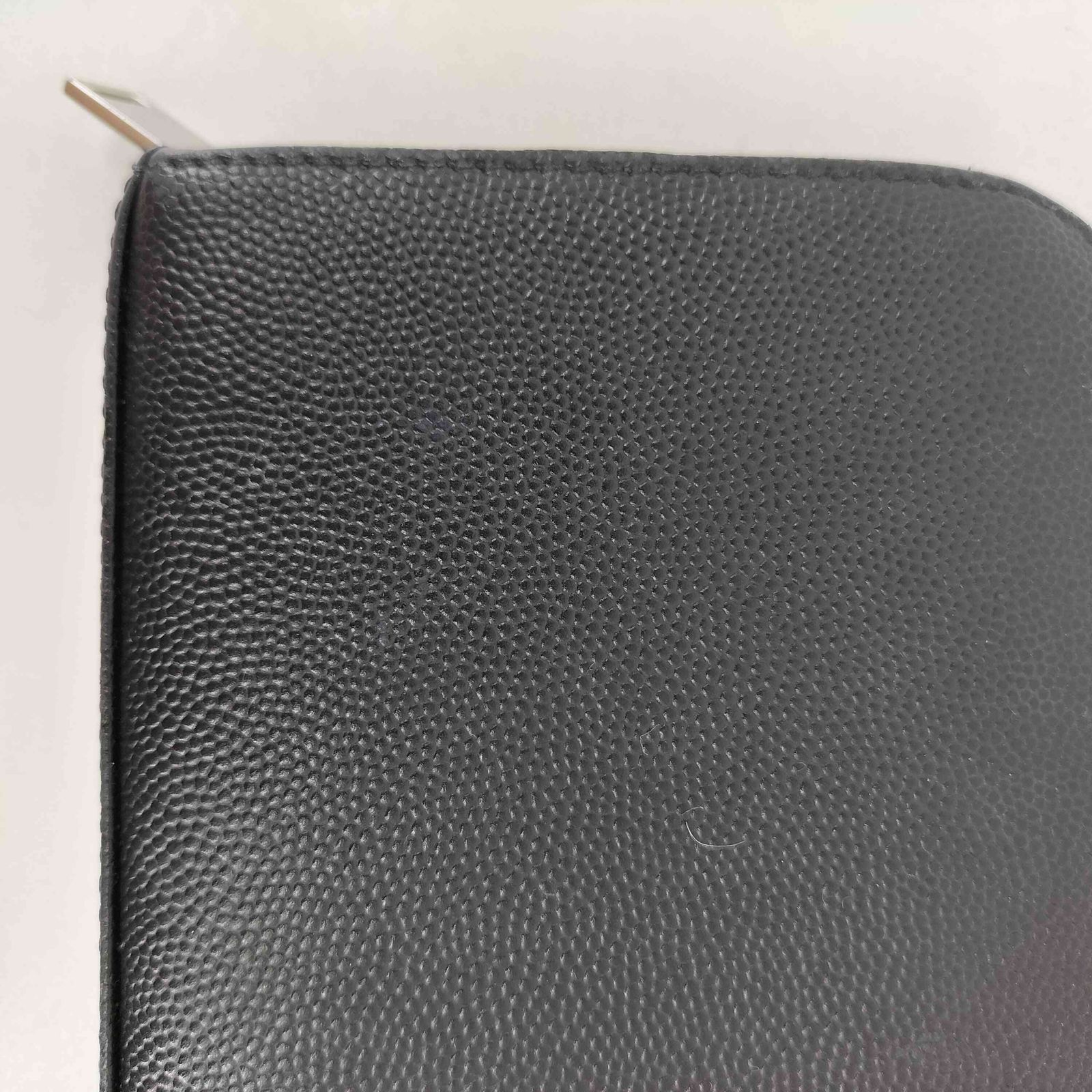 サンローランパリ SAINT LAURENT PARIS シボ革 長財布 メンズ 表記無