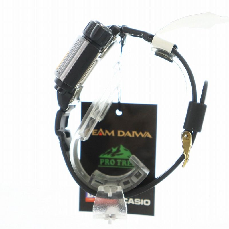 【送料無料】TEAM DAIWA PRO TREK腕時計【メンテ済】 カシオ CASIO プロ トレック PRO TREK タグ付き TEAM DAIWA
