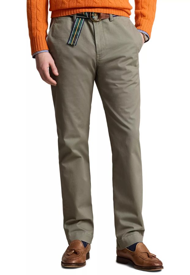 ポロ ストレートフィット ウォッシュド チノ パンツ / コットン パンツ / 30*32