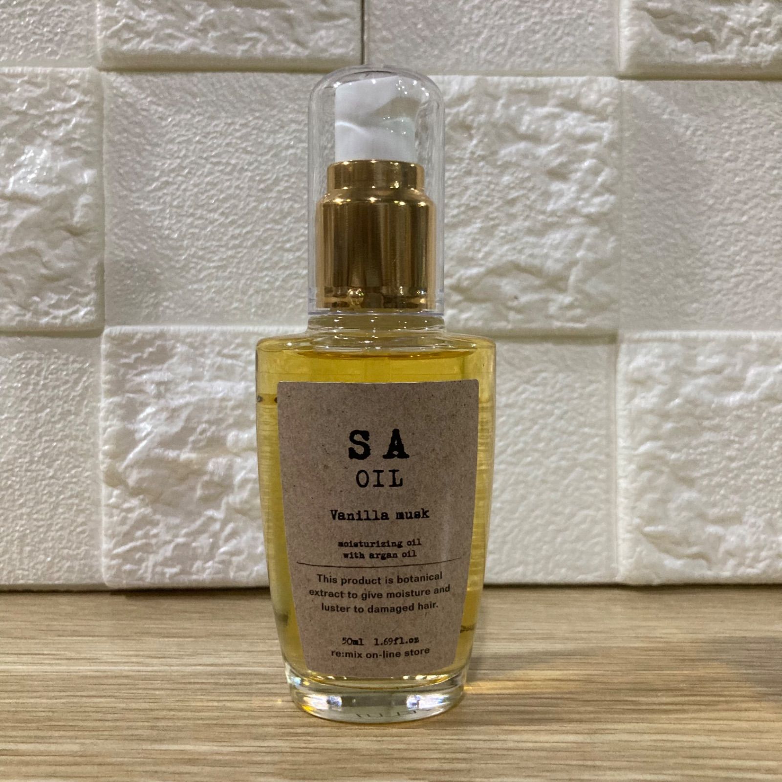 re:mix on-line store S.A.ヘアオイル バニラムスクの香り 50ml