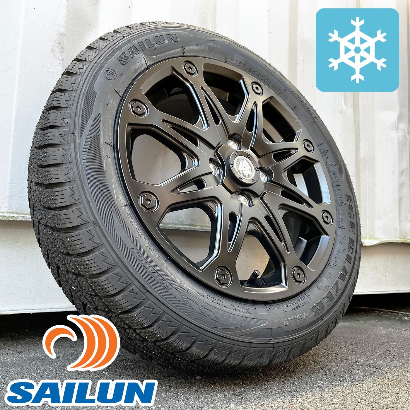 15インチ スタッドレス【スズキ】ハスラー ホイールセット SAILUN WSL2 